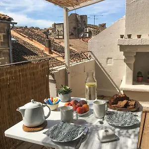  Appartement Sous Les Toits - Terrasse Proche Des Arènes